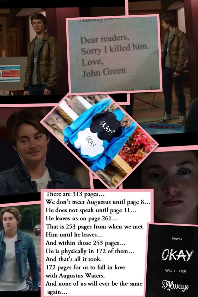 The Fault In Our Stars ❤️💙💛💜