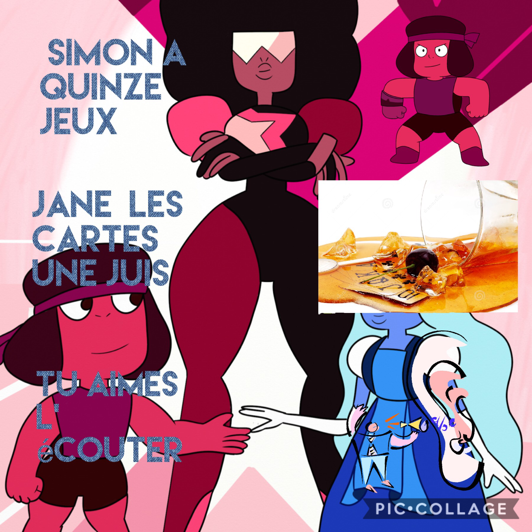 Garnet amethyst and pearl AND STEPHEN !!!!!!!!!!