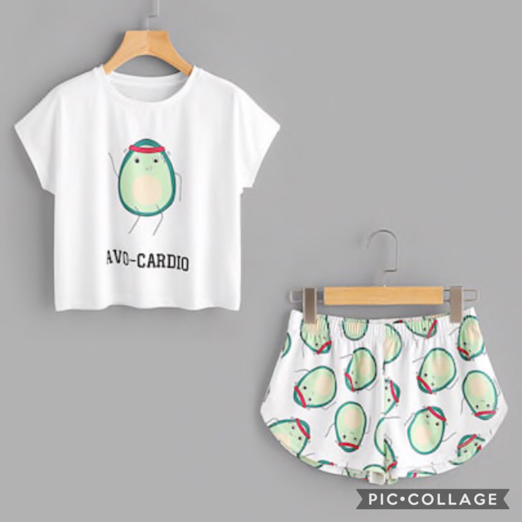 💙These avocado pajamas are literally so cute get them on SHEIN for $13