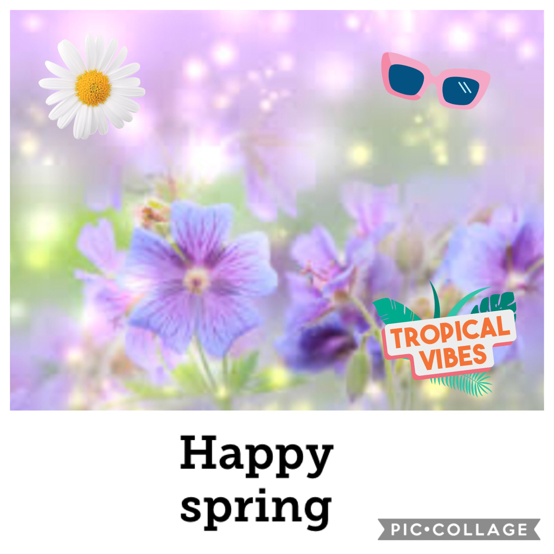 It’s spring time 