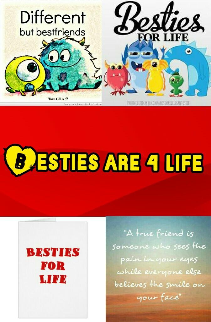 😀😈😇press the emojis😀😇😈
Besties are for life if you think that post a Besties for life collage 