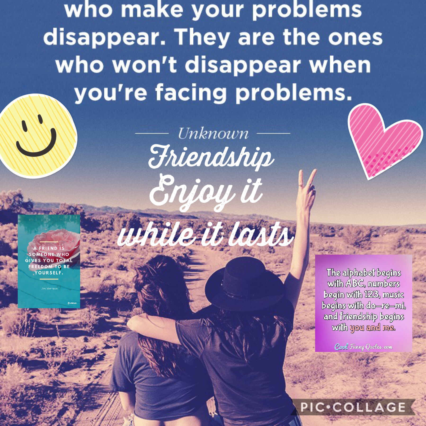 Friendship enjoy it while it lasts (I made this bc there’s loads of drama going on for me and I feel like this will make people stop) P.S the drama is on fancy key pro