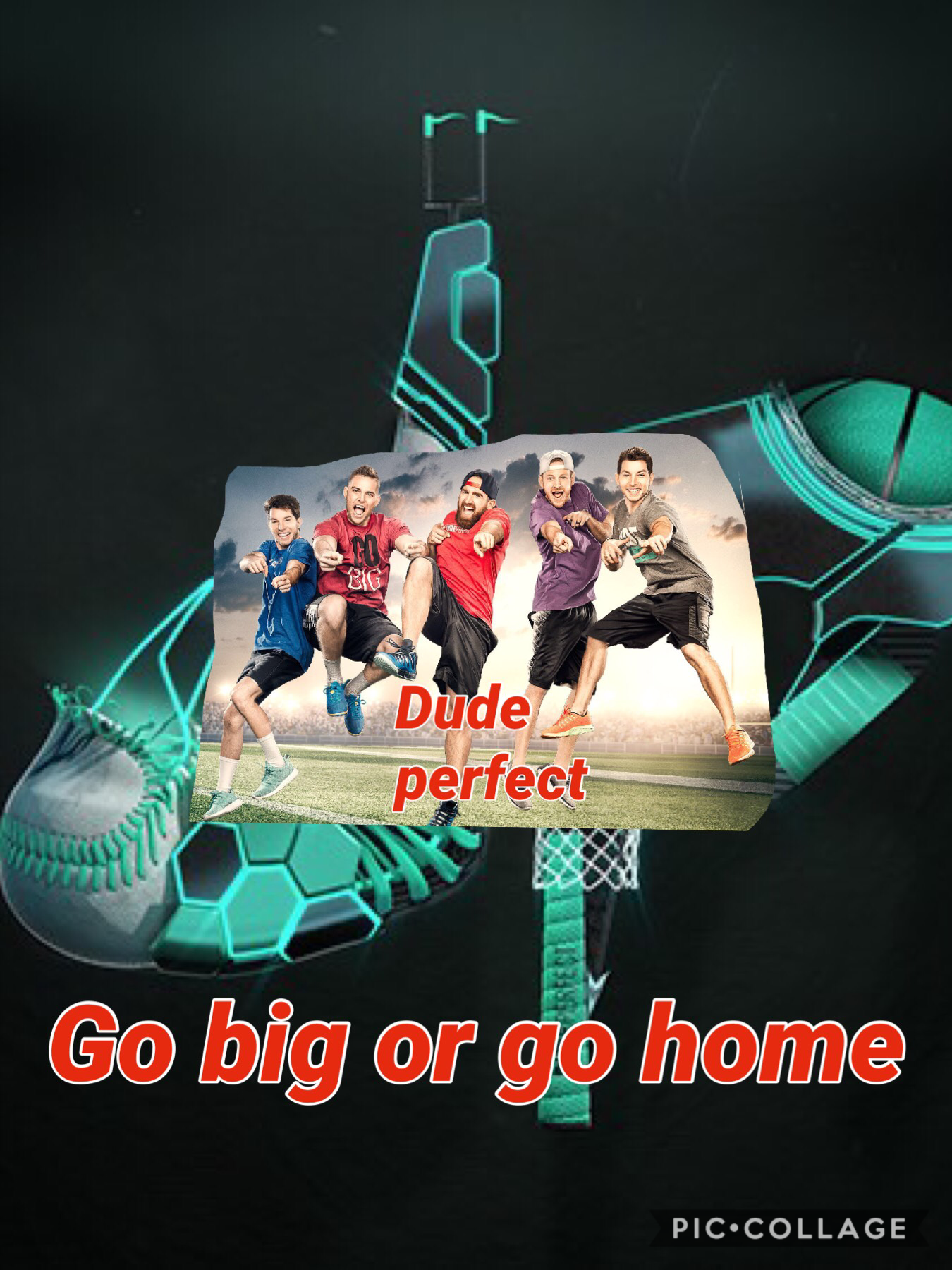 Dude perfect check the out on YouTube they amazing 