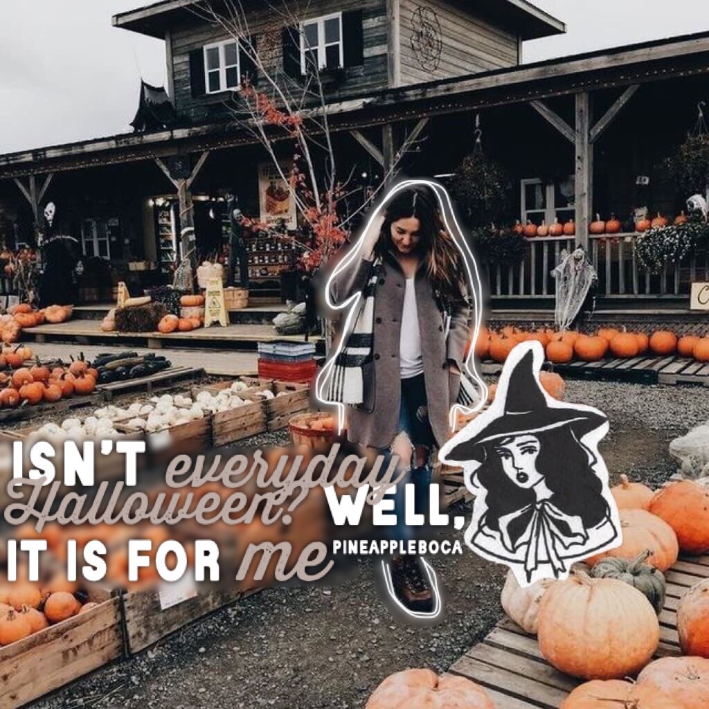 🧙🏻‍♀️ • Day 5 of The Halloween Challenge • 🧙🏻‍♀️
The first month of school is over, and I already want a break. I have a lot of homework. I am trying to stay active and post everyday of The Halloween Challenge!