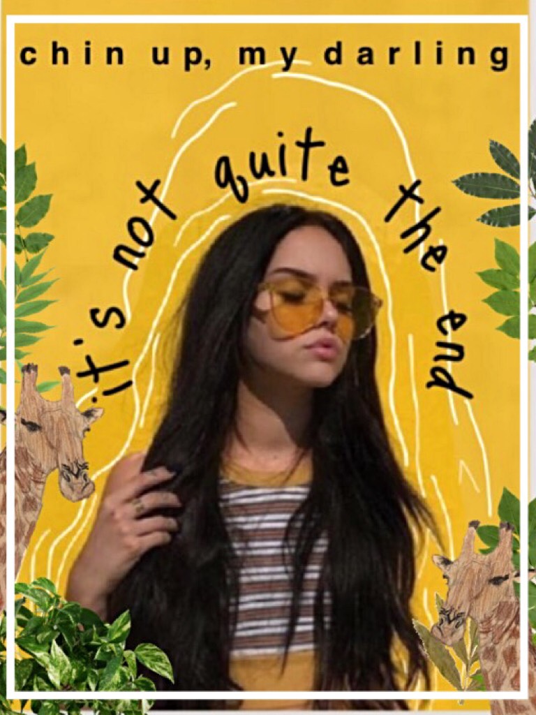 If you didn’t know to tap would you anywayz?

LOOKS LIKE YOU WOULD HA
#newstyle inspired by @ASTRID_SANEZ 💓 love ya
I used phonto for this, but the quote is mine. I actually drew the giraffe 😂 WDYT? Rate?
QOTD: fav book rn?
AOTD: The One Safe Place 💓




