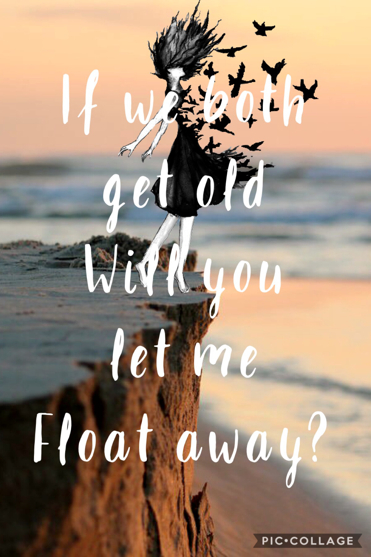 Let me float away