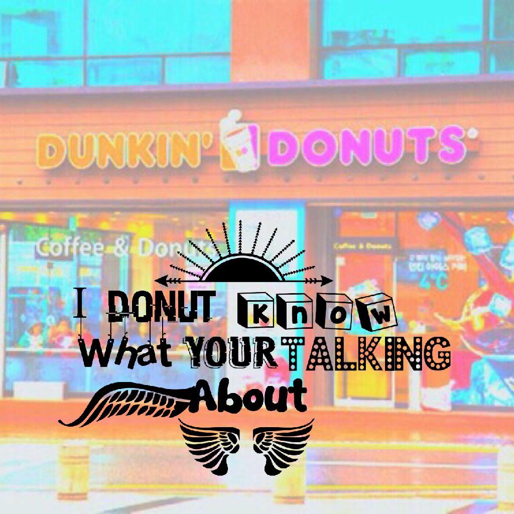 Dunking donuts 