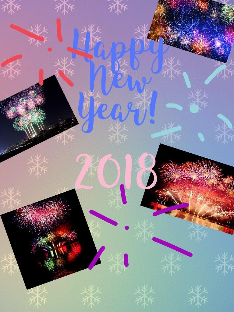 Happy 2018!Woohoo best wishes!