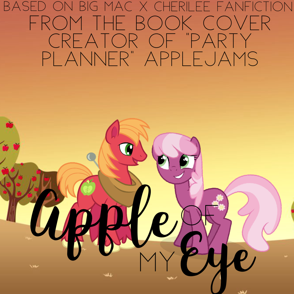 'Apple of my Eye' book cover! #CheriMac💖