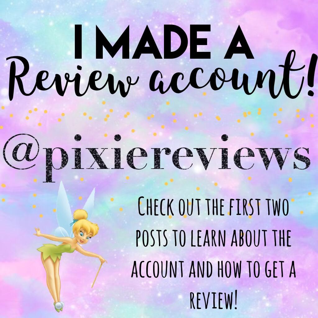 @pixiereviews // Please follow it and check first two posts!✨