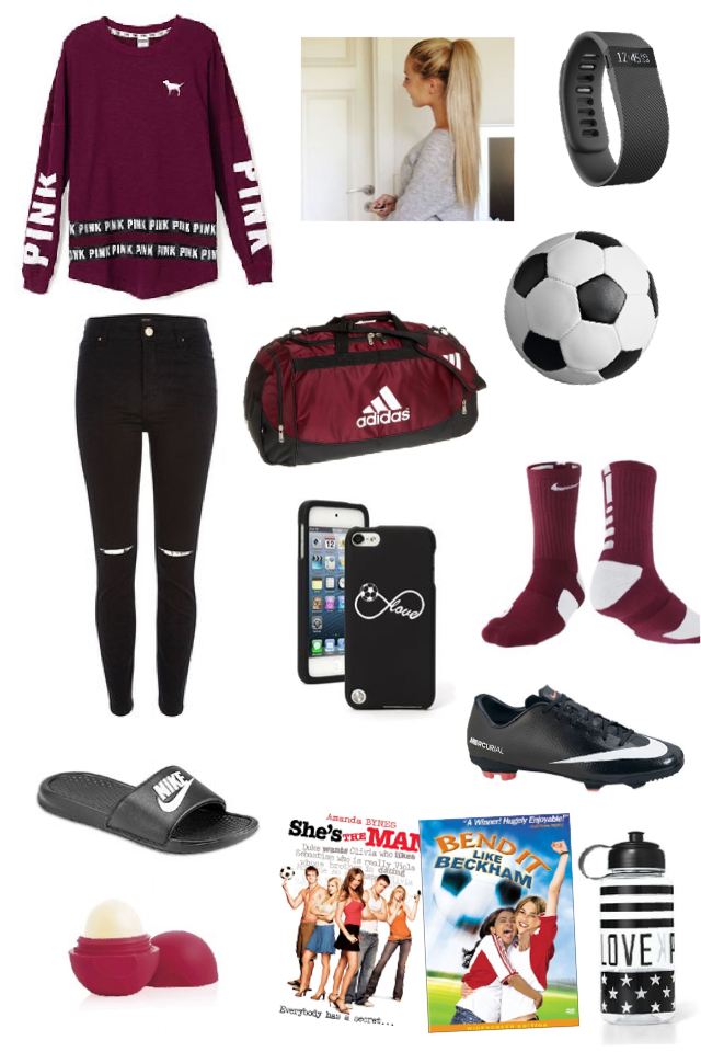Soccer girl outfit 