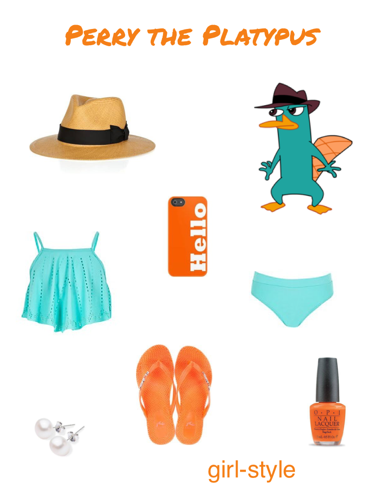 Perry the Platypus Inspired Outfit 