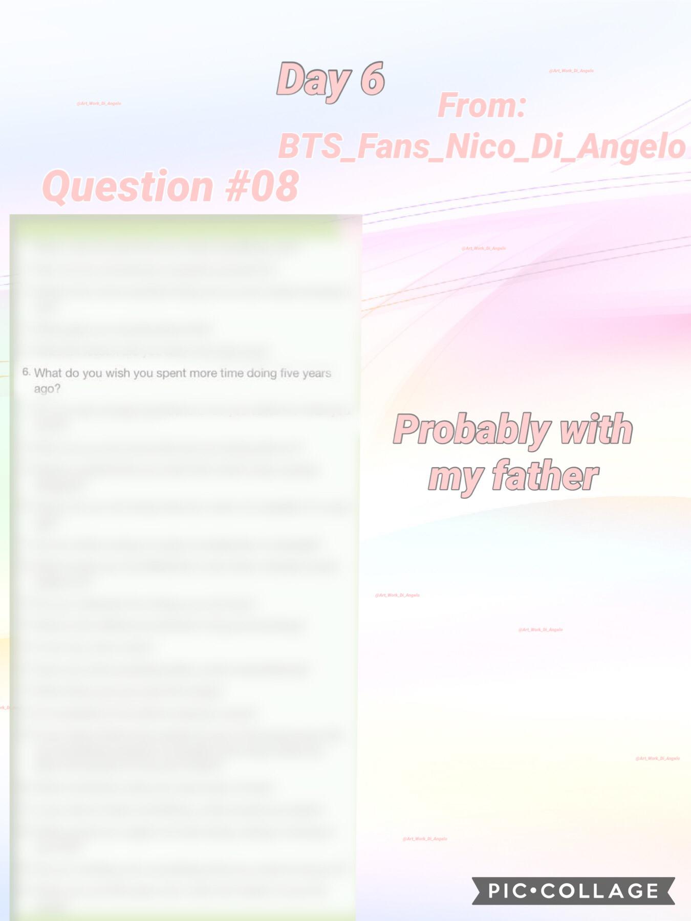 Day 6 Question 8/??? (Sorry for not posting the wifi was out)