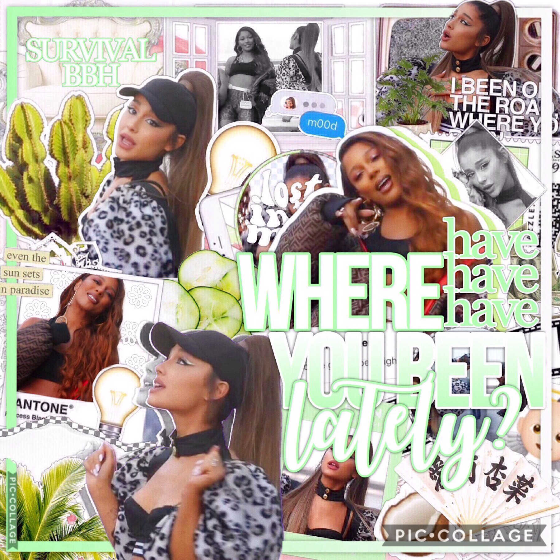 hi friends, i'm back (i think) and this is my first edit after a while💚 i've been inactive since fall 2018 so it's been a looong time! what's up?🍹