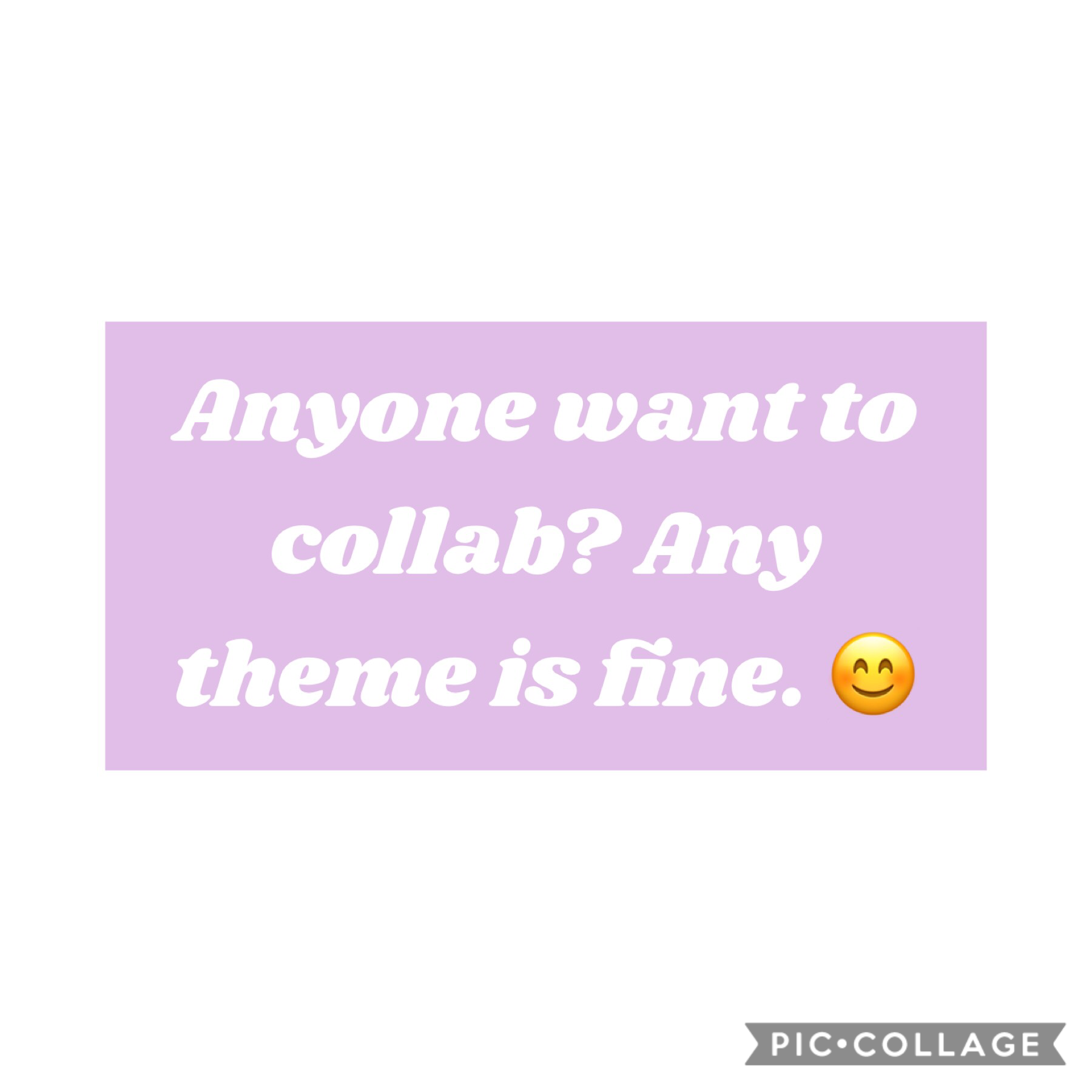 Collabs?! 💜😊