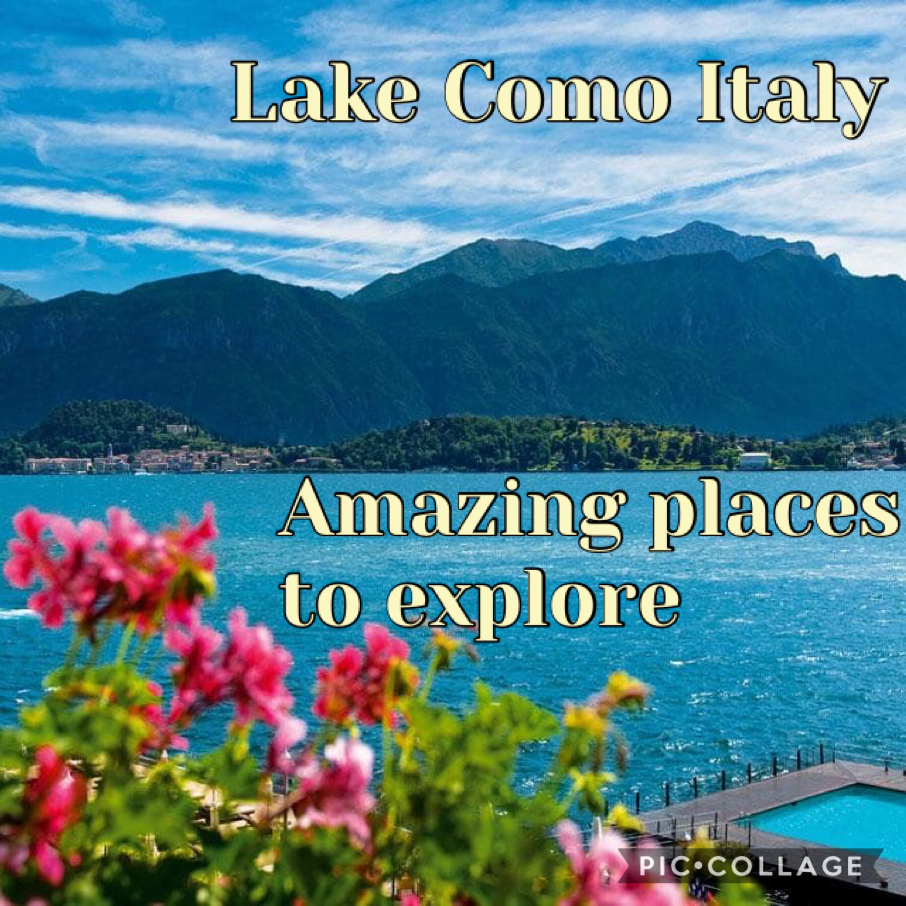 Travel destination 3 Lake Como Italy 
