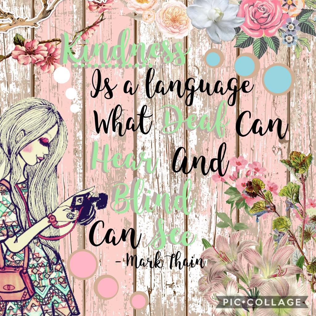Here is a inspirational quote from Mark Thain 😊 sorry I was not active yesterday ☹️I hope you like my collage thou 😄 have a great day! 💖