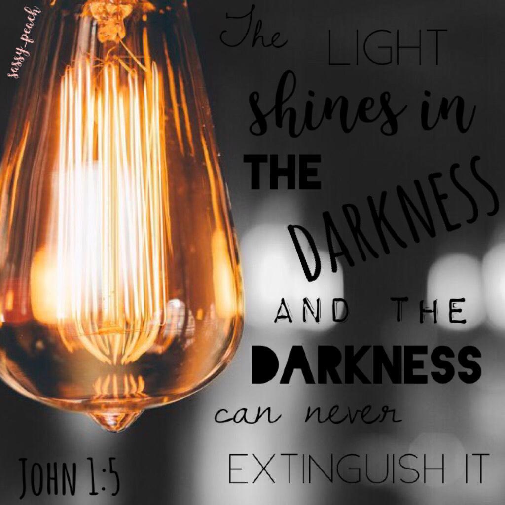 John 1:5 NLT