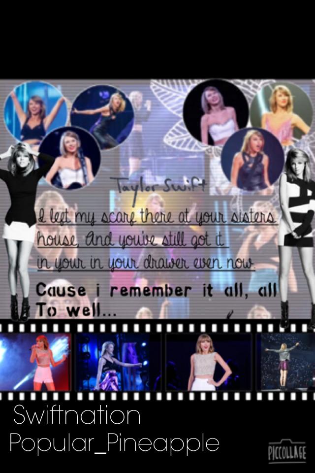 Swiftnation collab with the amazing popular_pineapple she makes THE BEST collages so follow her! More to come! Stay you and be urself! -swiftnation