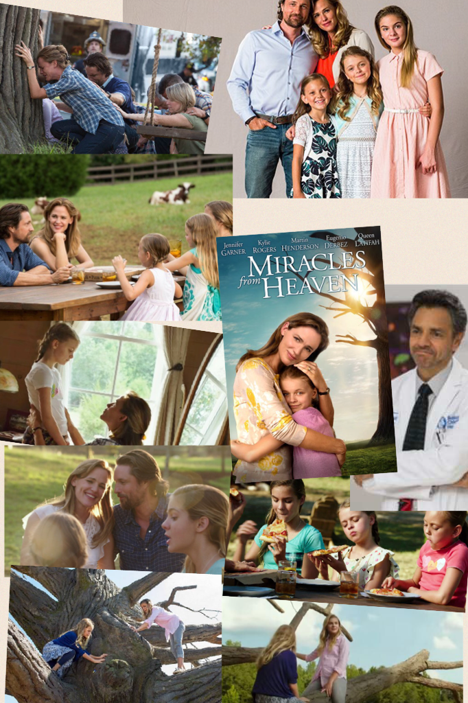 Miracles from heaven
One of my 2 favorite movies and one of the 2 best movies in the world to me
Watch the movie it is soooo GOOD!!!!!