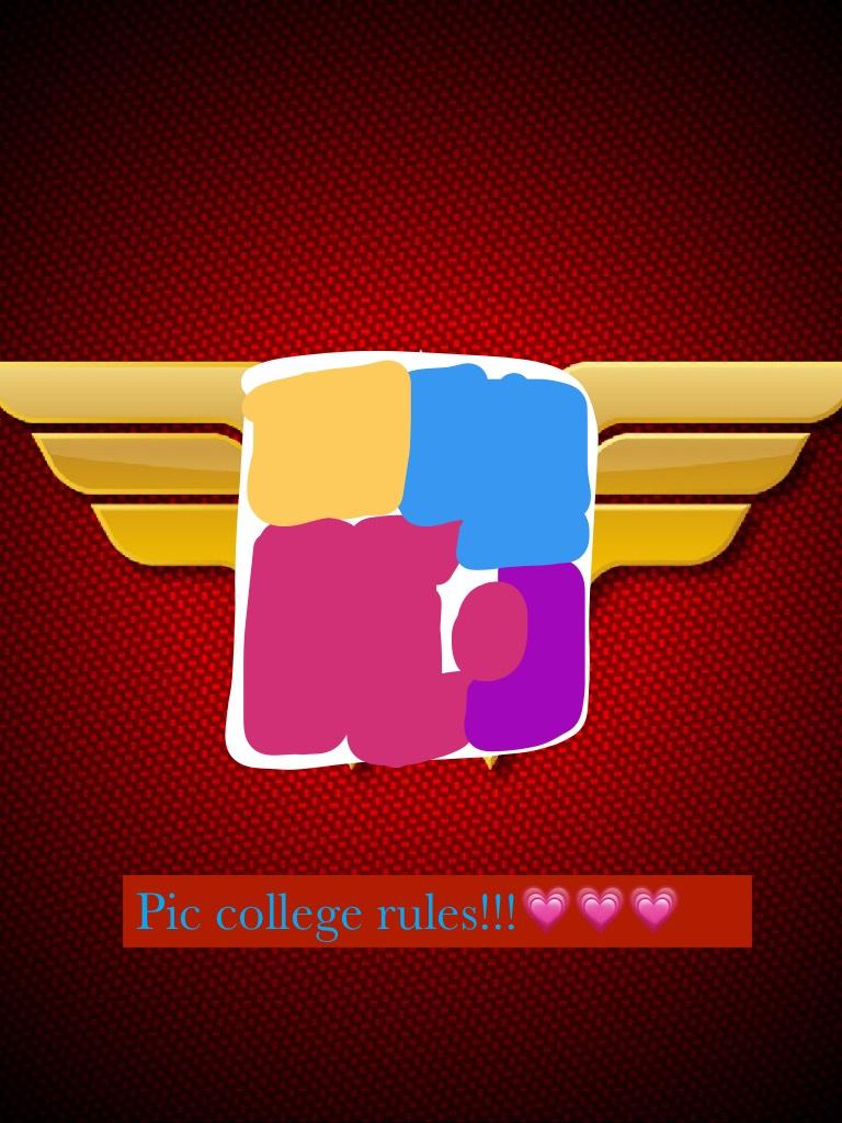 Pic college rules!!!💗💗💗