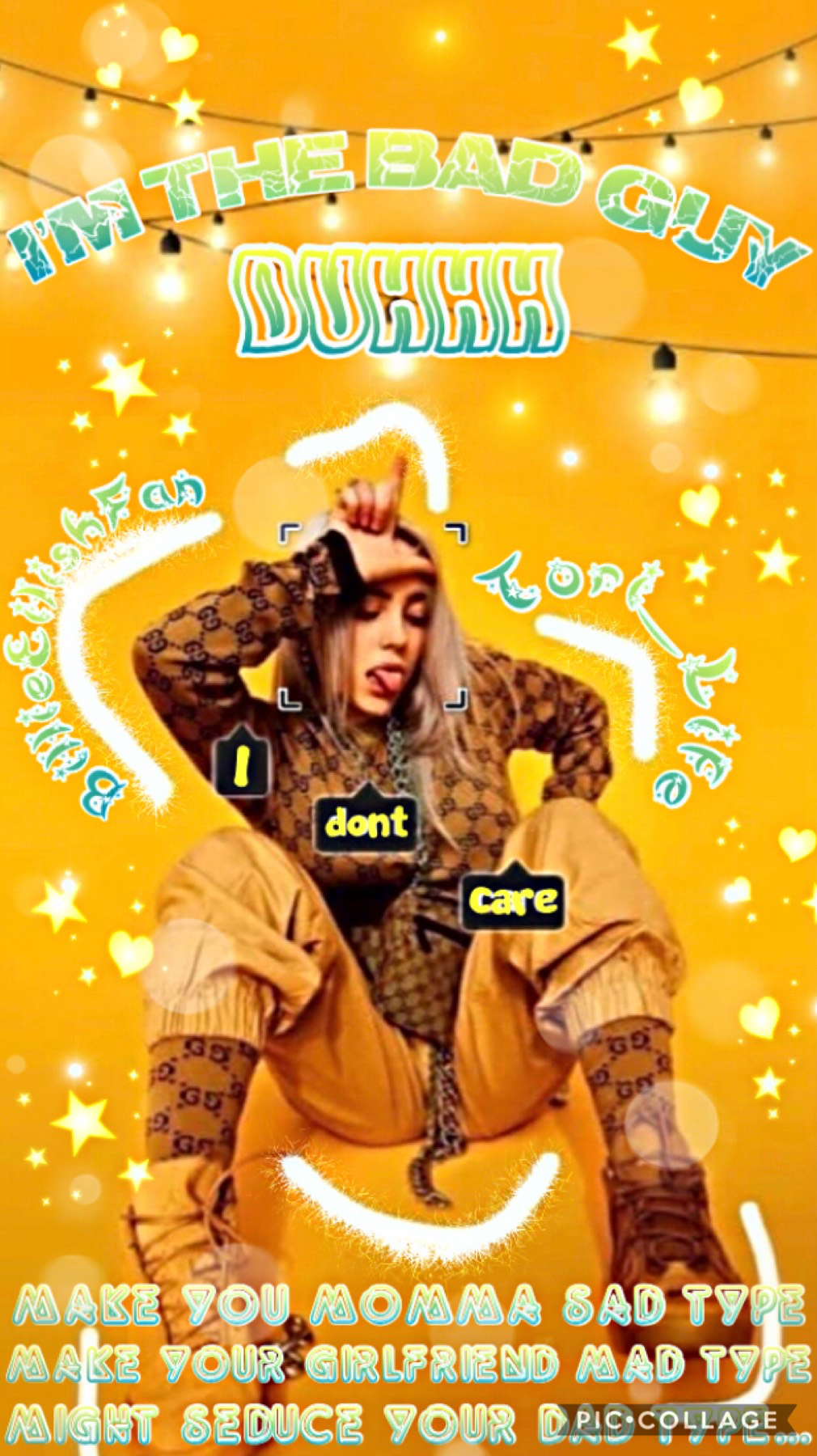 Collab with my Bestie💛💙.....
BillieEilishFan❣️❣️❣️ this girl is sooo amazing and beautiful so you better follow her if you haven’t💛💙💛💙💛💙💛💙