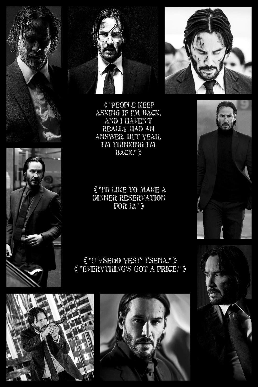 《°Tap°》
<<I made this because, John Wick: Chapter 3 is coming out, and John Wick deserves some love. After all, he lost his wife, and two days later he lost his precious beagle.>>
