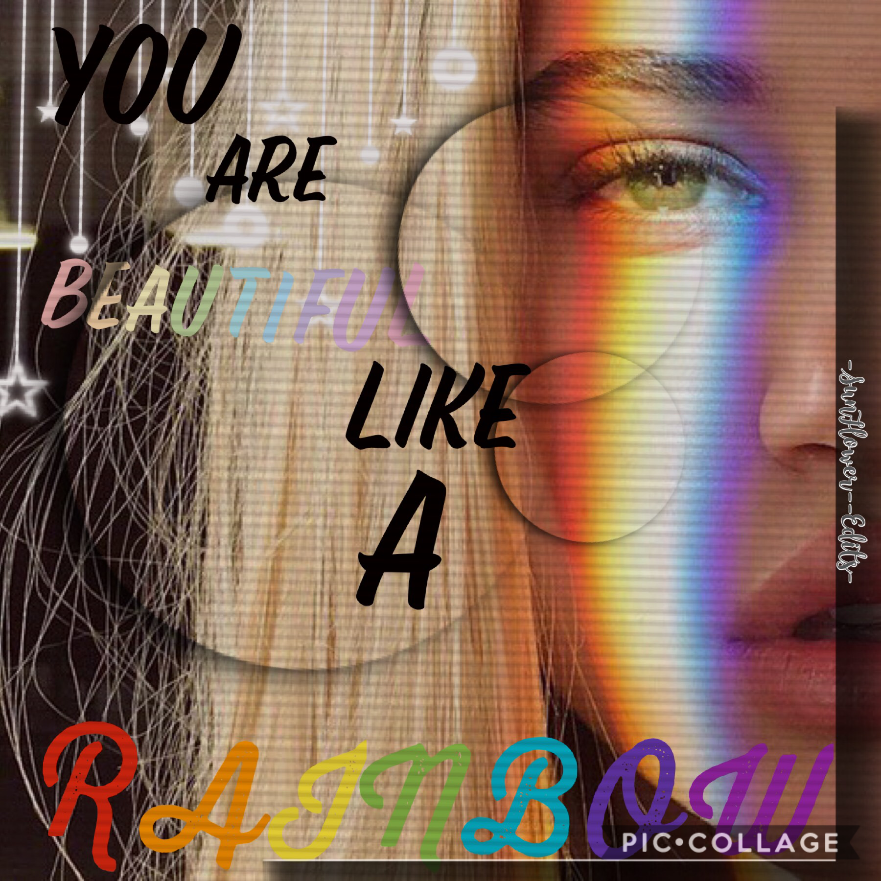 🏳️‍🌈TAPPYYYYY🏳️‍🌈

Heyyy soooo this is my first rainbow edit I did yesterday when Pic Collage wouldn’t work (signing in) I was inspired by my sexuality (Fun fact I’m bi) Annnddddd a few others (someone who use to be my crush is pansexual and someone else 