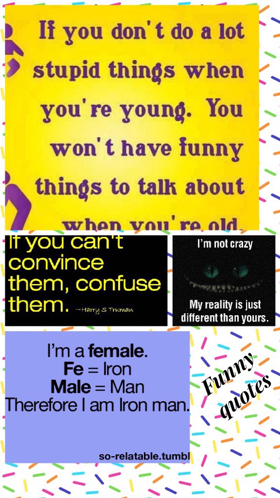 Funny quotes 