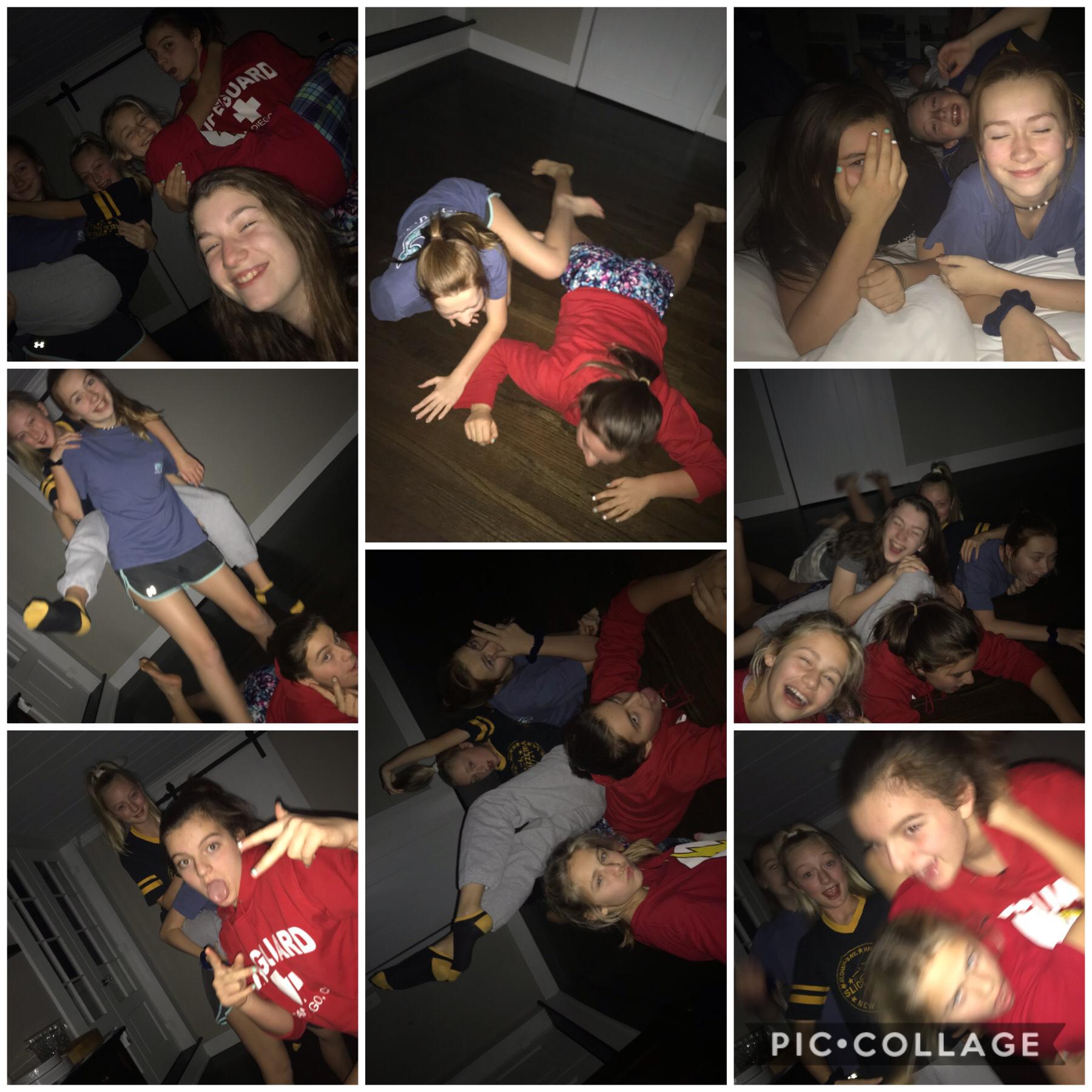 Sleepover❤️. This was sooo much fun. We took the stupidest photos but there all great😂