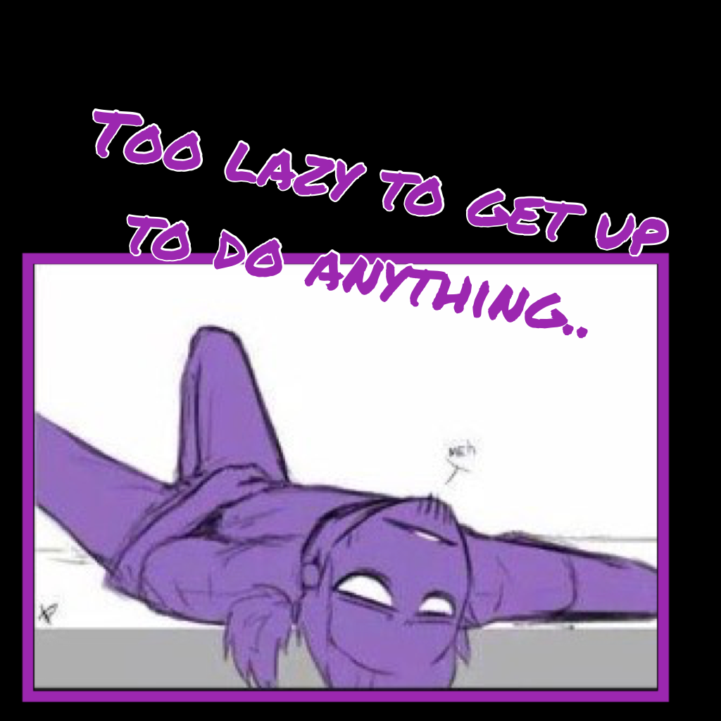 Too lazy to get up to do anything..

#FNAF #lazy #Funny #scary 