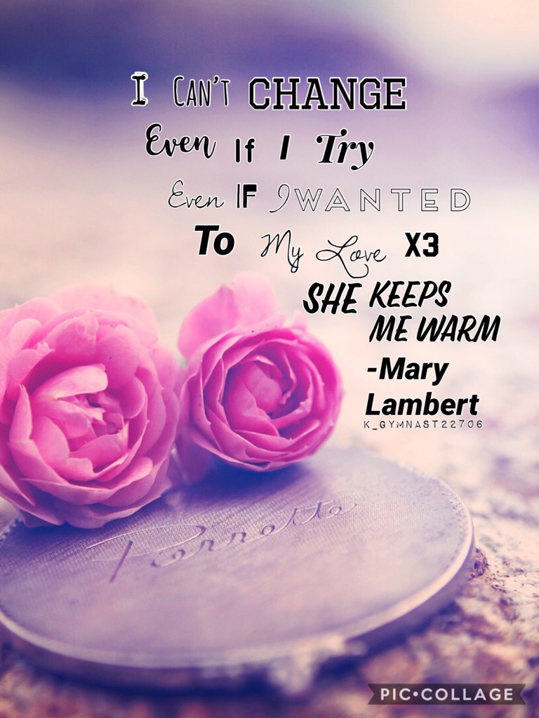 Same Love -Mary Lambert 💗 
QOTD= What is your favorite Valentine candy? 