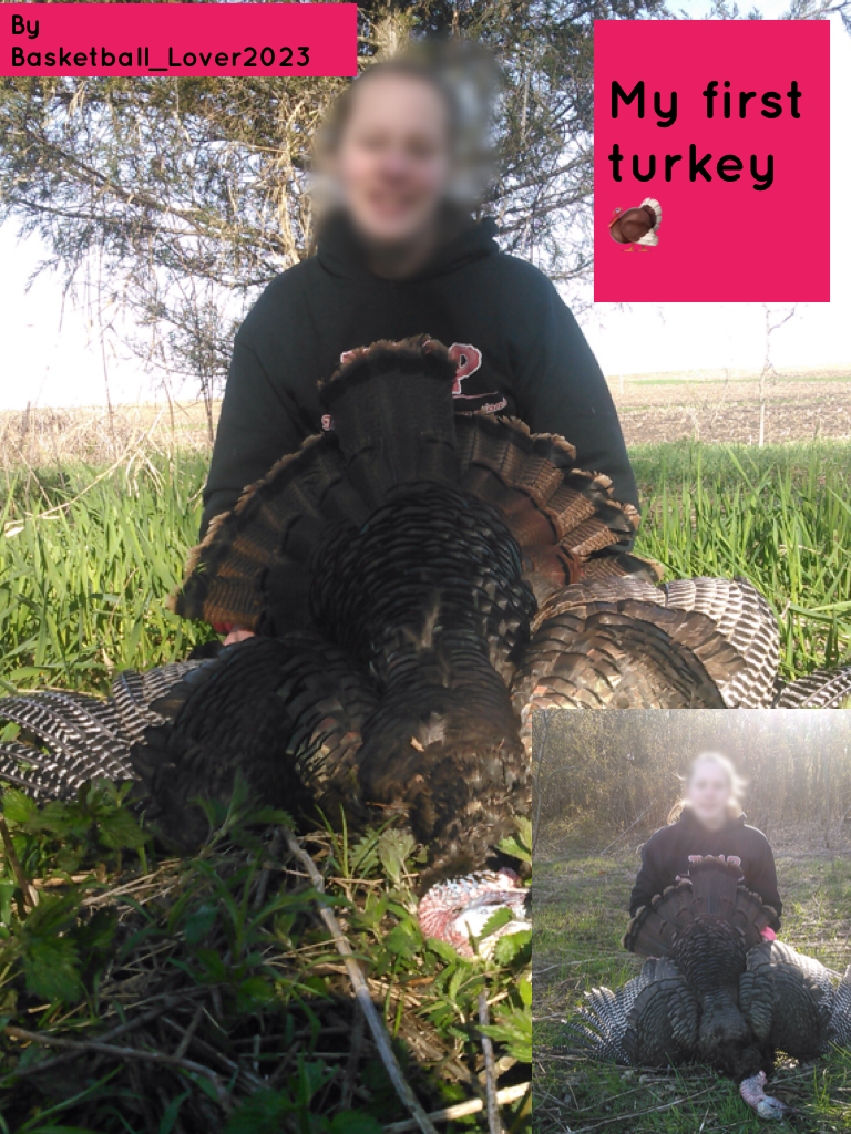 My first turkey 🦃 