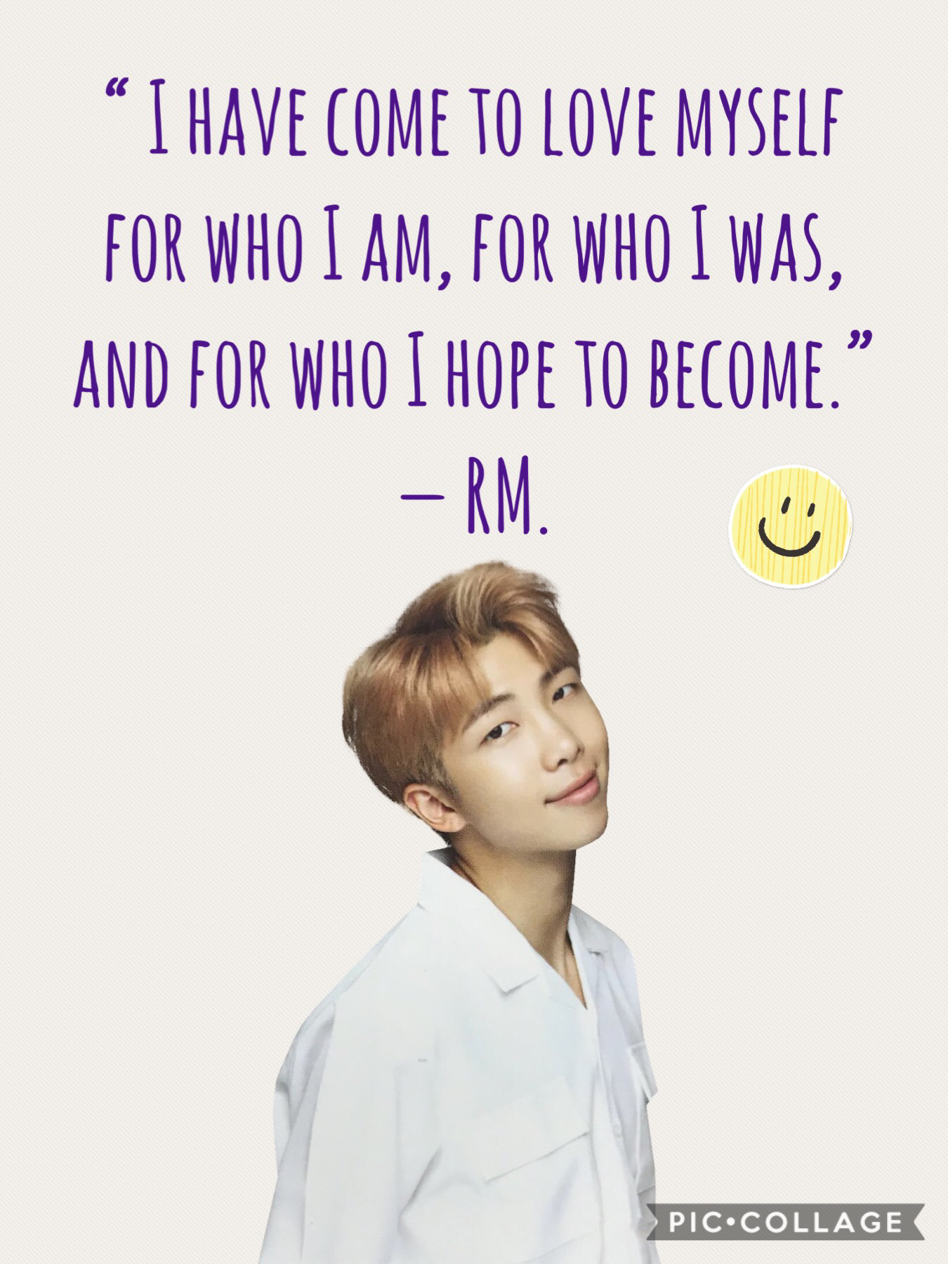 Positve quote by the one and only RM!