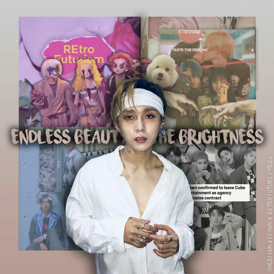 🌸 my entry for marksonyums games part 3 🌸 not totally feeling this but? trying to mirror edawns year: positive and retro future releases, going public about his relation with hyuna and confirming to leave pentagon and cube 🌸