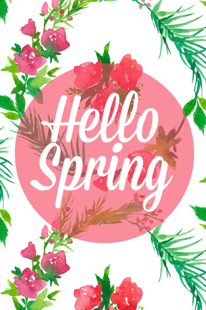 Hello Spring ❤️🌸🌷 