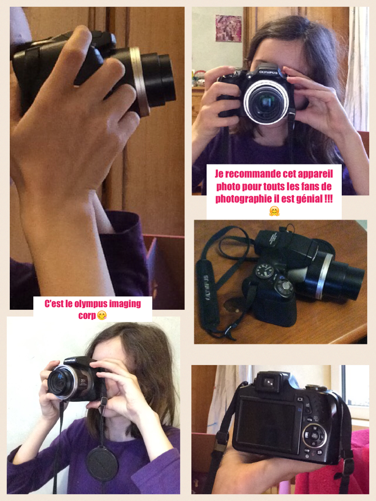 Je recommande cet appareil photo pour touts les fans de photographie il est génial !!!🤗