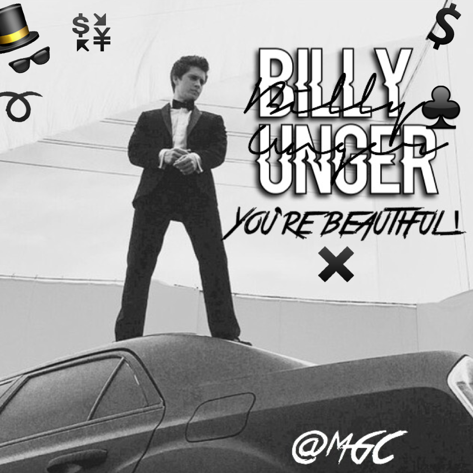 Billy Unger ❤️❤️❤️❤️❤️❤️ // He is my love 😻😻 What do u think ??? // Billy Unger & me 4EVER ALONE !!!
