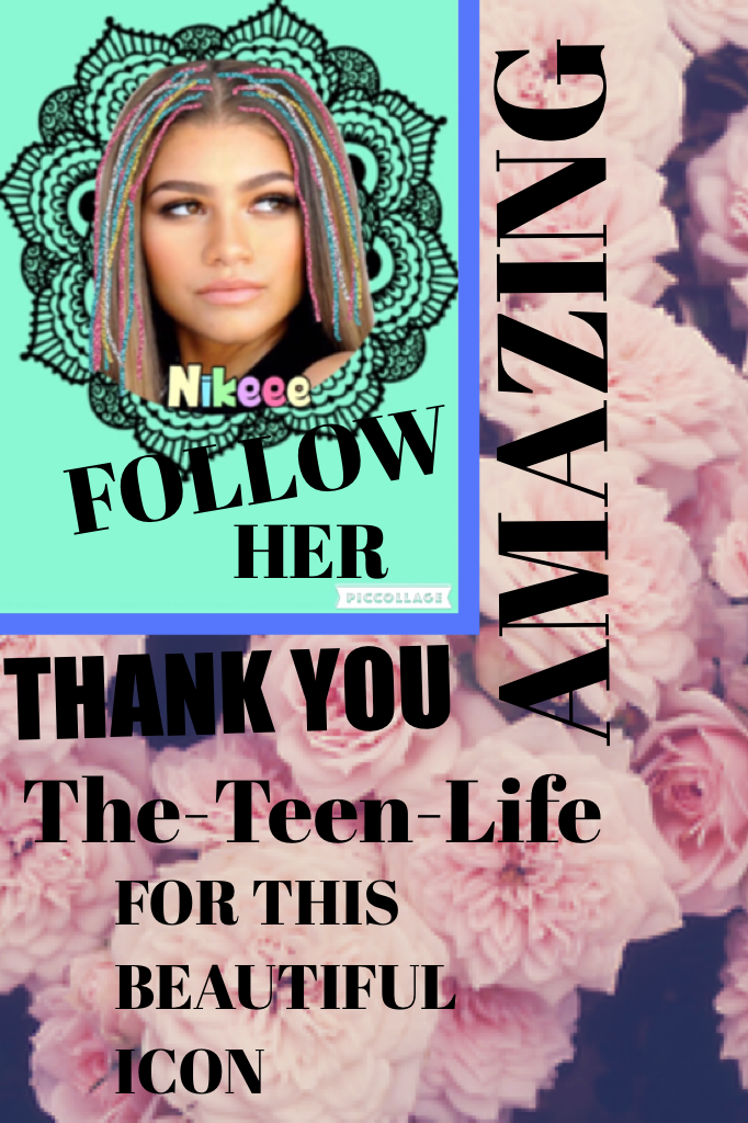 AMAZING!! Thank u The-Teen-Life for the amazing icon!!❤️❤️😍😍 FOLLOW HER EVRYONE!!