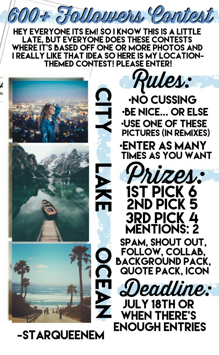 💙tap💙
So I really hope this turns out well, I know I haven't posted in a while but I'll post a collage later today or tomorrow. im also working on a collab! so here's this contest, good luck!