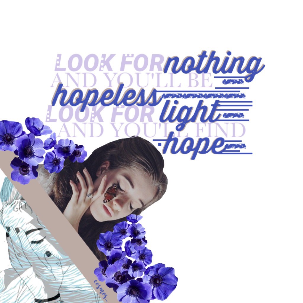 Day one | 05/15/2017 (...)
||if someone says 'hope dies the last' i'm the kind of person who says 'but it dies'... Jocie is my other side, she would always stay positive||
✨Ariella✨