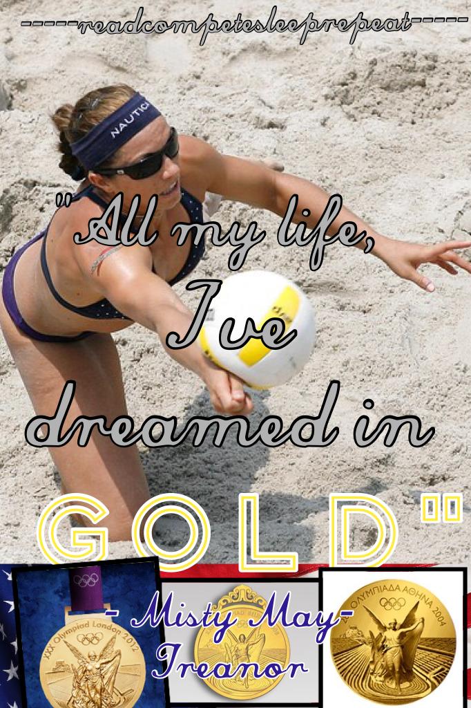 Three time beach volleyball Olympic champion Misty May-Treanor 