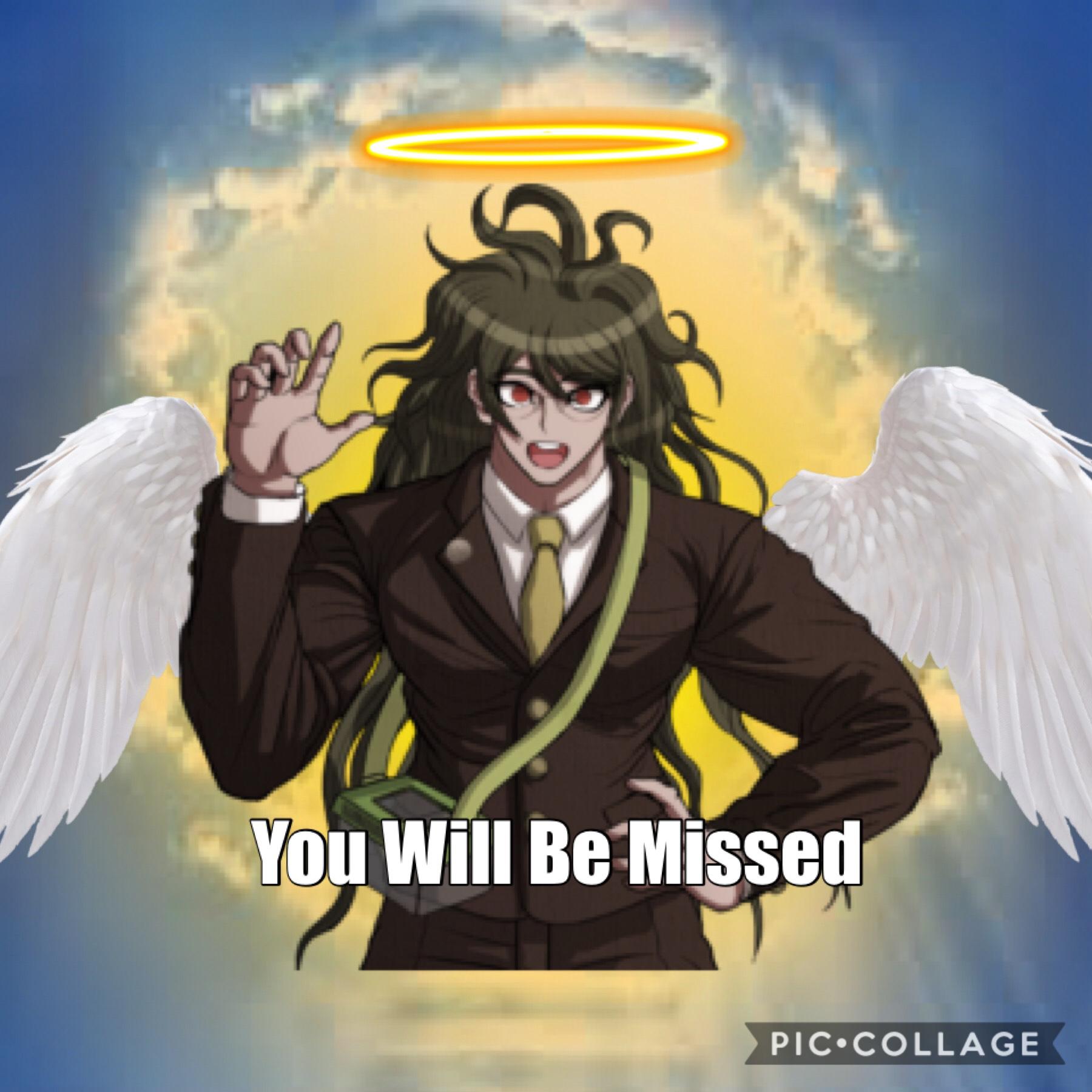 Gonta you will always be my favorite you were such a good boy you will be missed