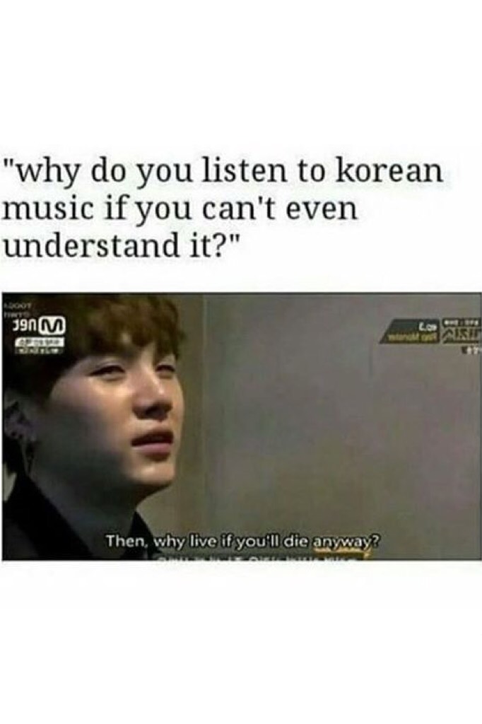 Yoongi with the real questions 