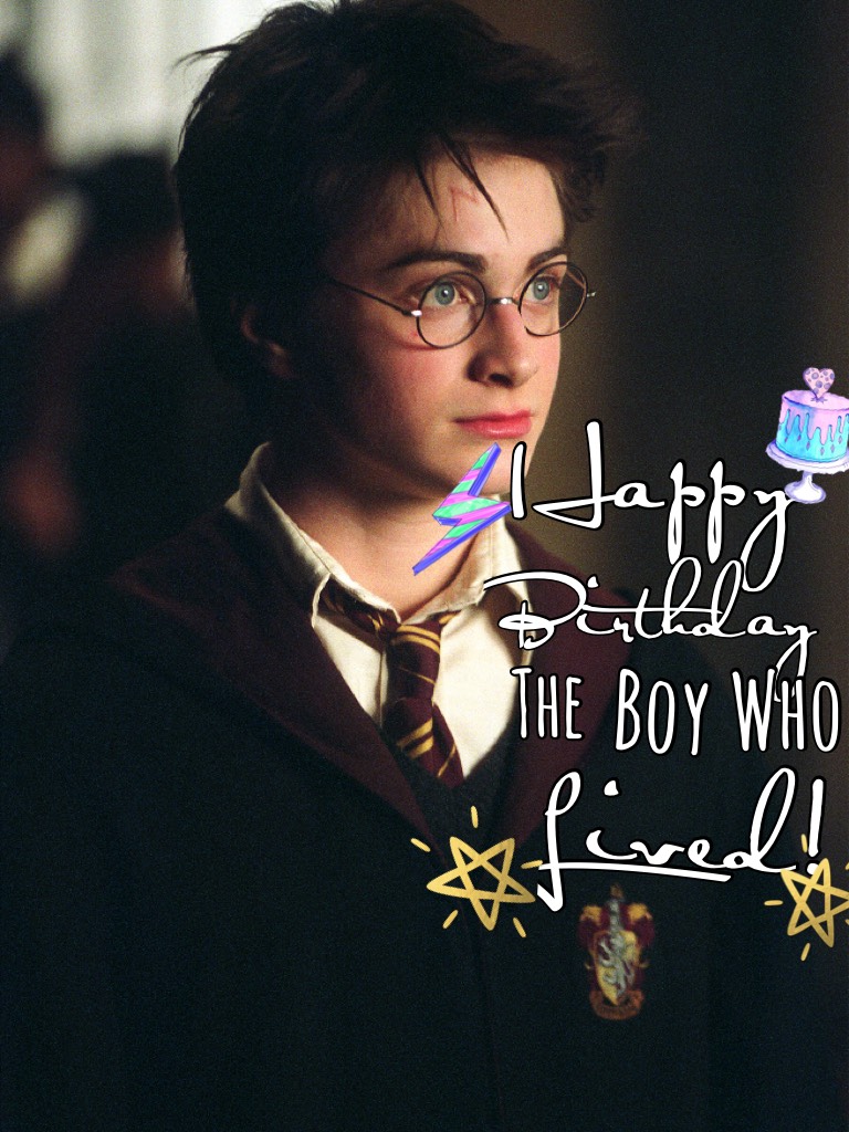 Happy Birthday Harry Potter 