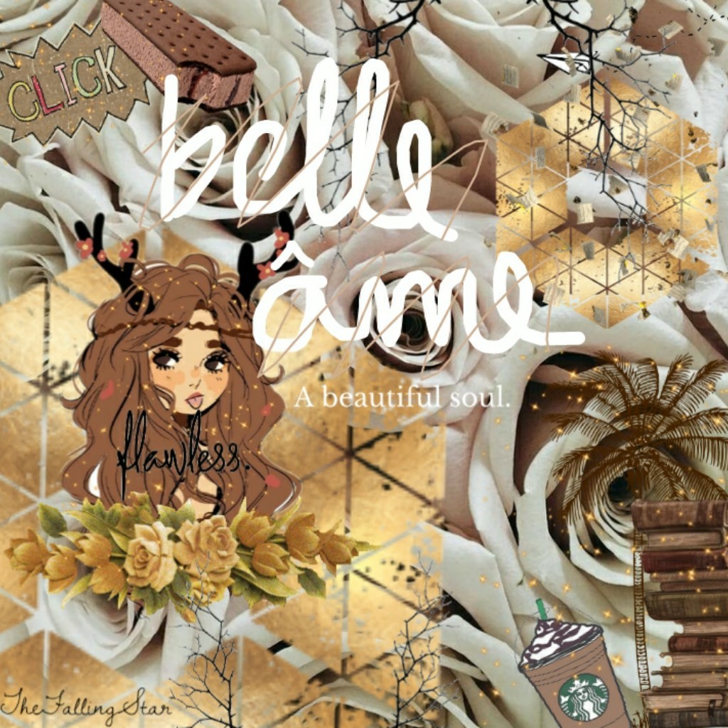 ☕t a p☕
Belle âme means, "A beautiful Soul" in French | brown/gold palette | Yeet, I love this one!!!
