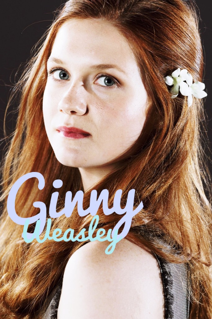 Ginny Weasley is Awesome! She's my favorite Harry Potter character!