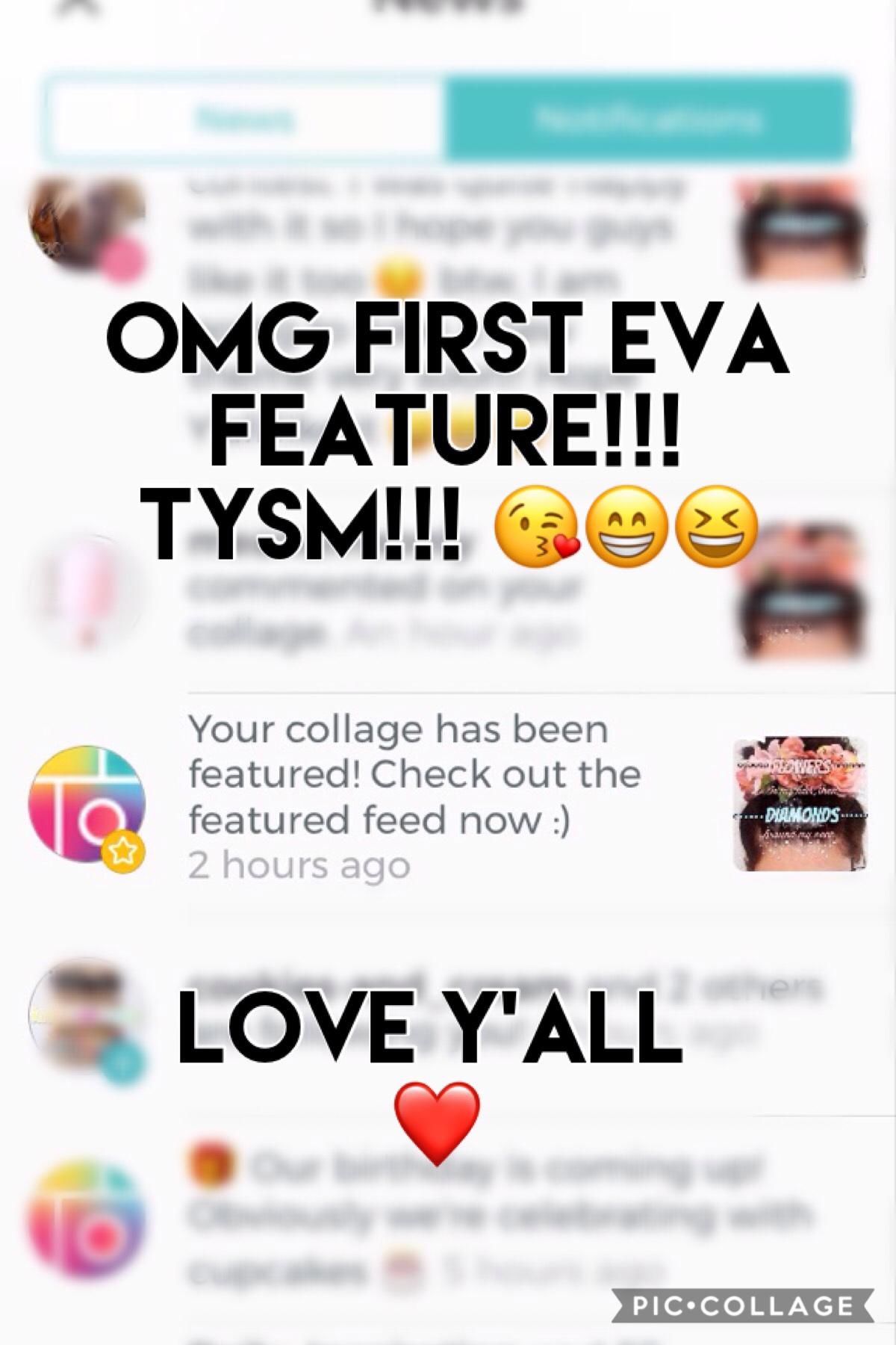 yaaaaay! TYSM❤️

Thanks for all the support and pic collage for giving me the feature witch I really appreciate ☺️

Tysm everyone!!!!!
Peace out ✌️ lol 😂 