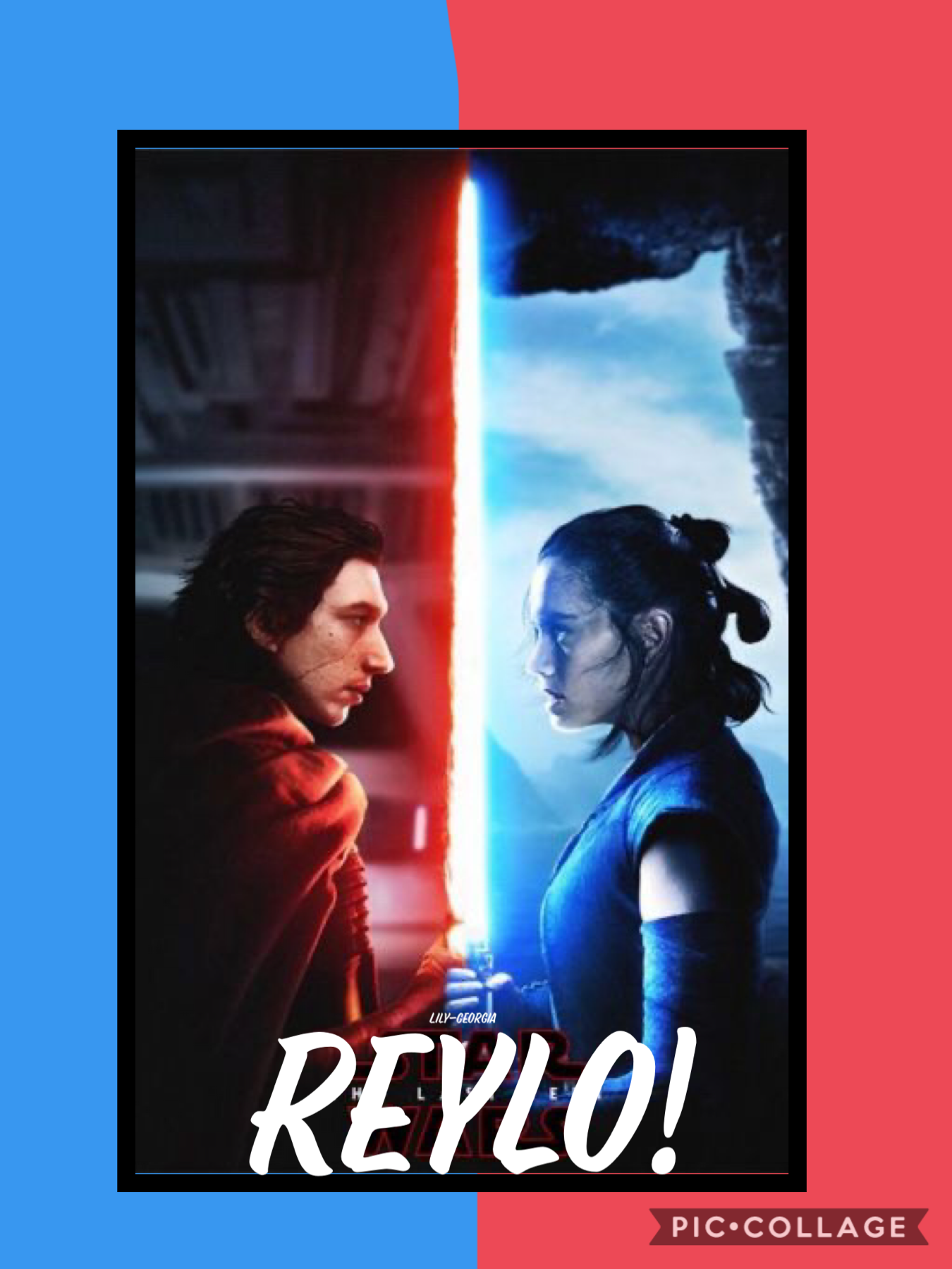 Anyone who doesn’t ship Reylo get away from me! P.S jk