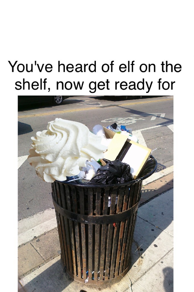 Whipped cream on this meme